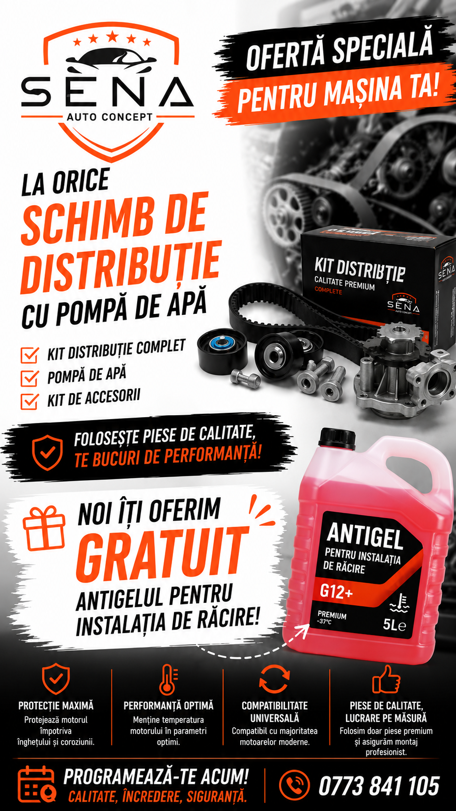 Ofertă specială pentru mașina ta