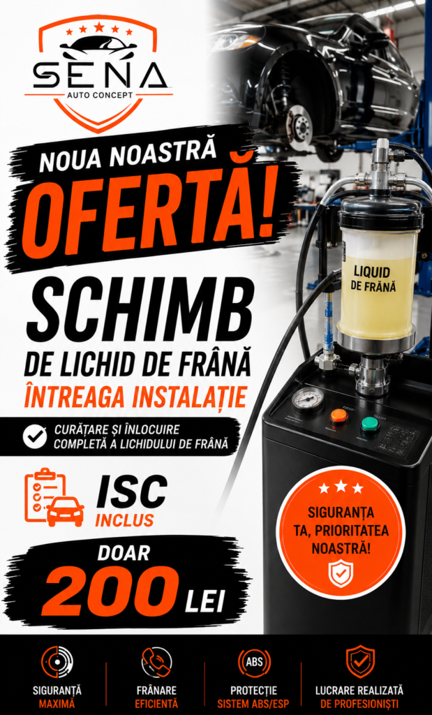 Ofertă schimb lichid frană