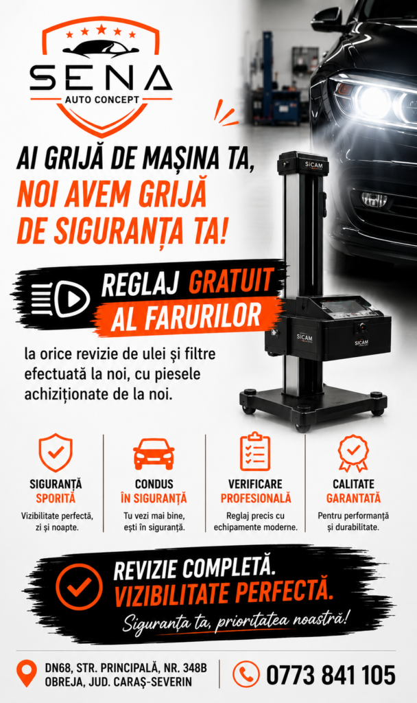 Reglaj gratuit faruri